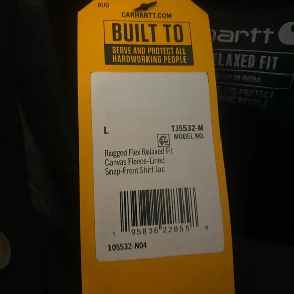 Carhartt Men's Dark Gray Shirt Jacket - Picture 5 of 5